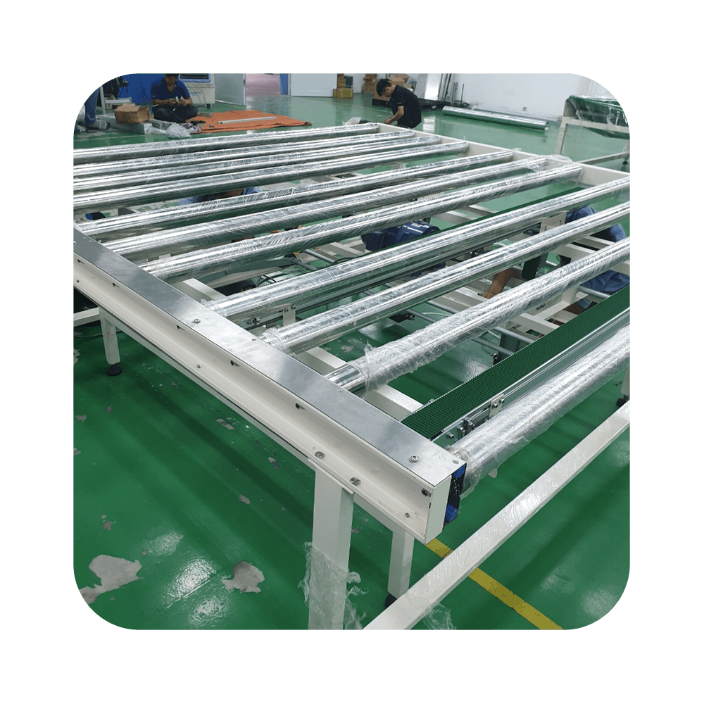 Băng tải 90°
