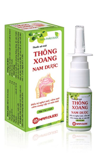 Bao bì thuốc xịt mũi