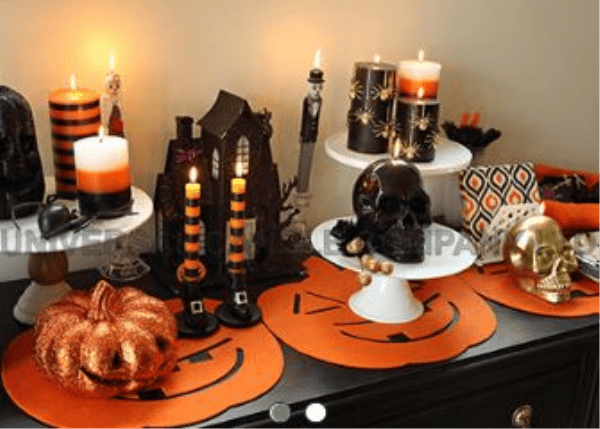 nến halloween