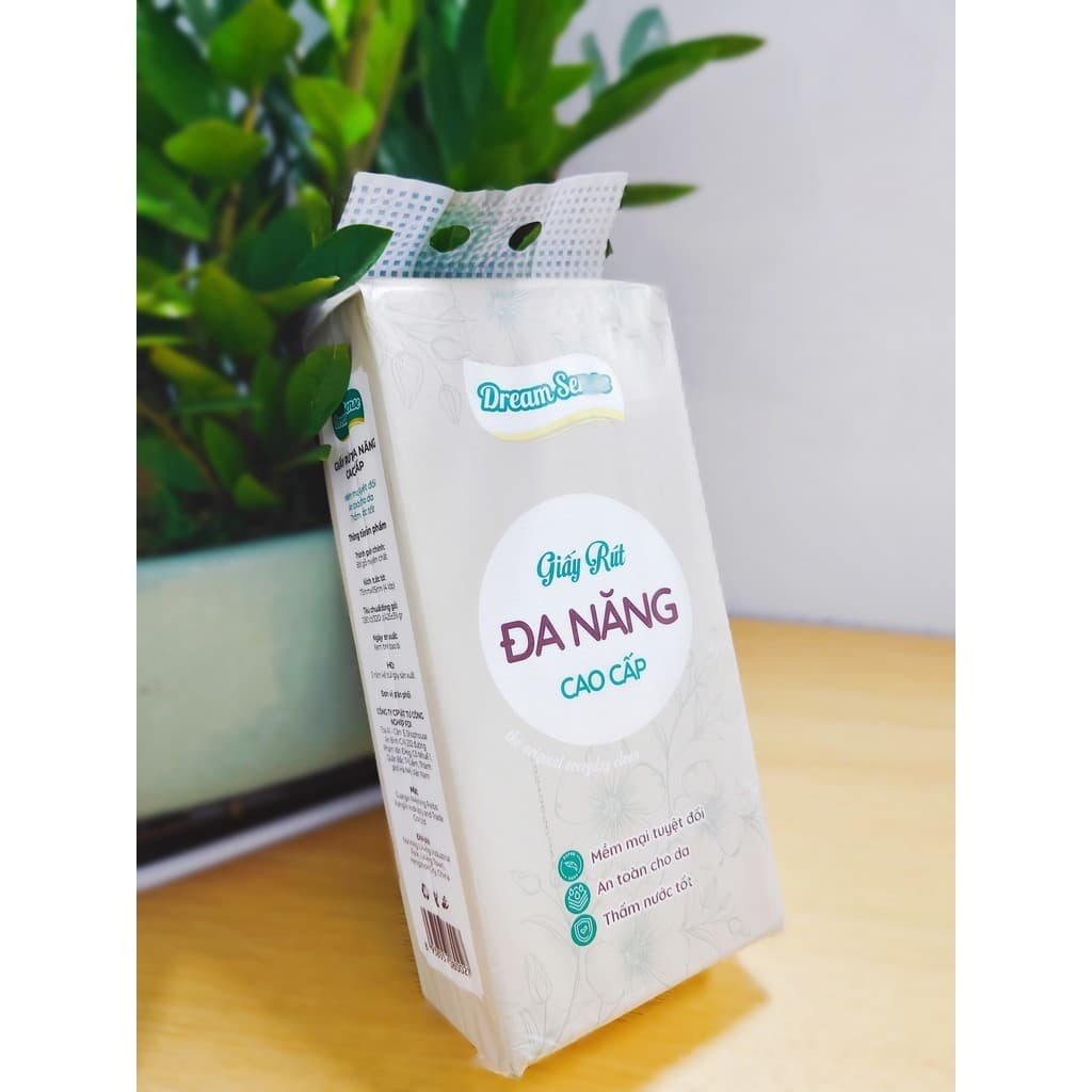 Bao Bì Khăn Giấy Rút Đáy