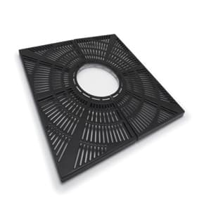 Ghi Bảo Vệ Gốc Cây Hình Vuông