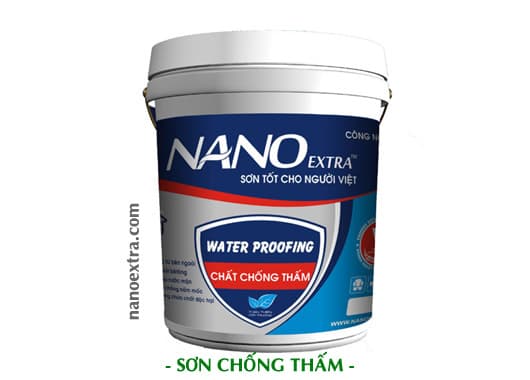Sơn chống thấm pha màu