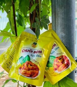 Chuối Bơm Sấy Organic