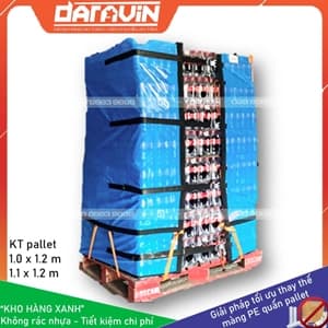 Lưới Quấn Pallet Tái Sử Dụng Có Ràng Chân