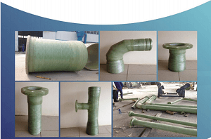 Tê composite FRP