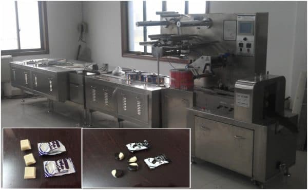 Dây chuyền đóng gói chocolate tự động