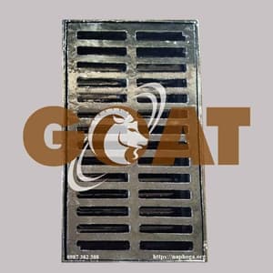 Bộ Khung Song Chắn Rác Gang Cầu 900x470mm